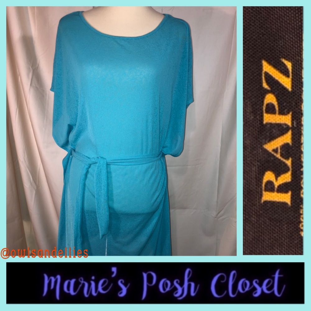 Last Call! Turquoise Belted Tunic